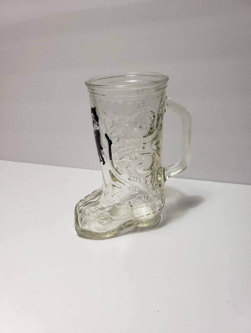 Vintage BOOTS RANDOLPH Drinking  Embossed Mug Beer Glass